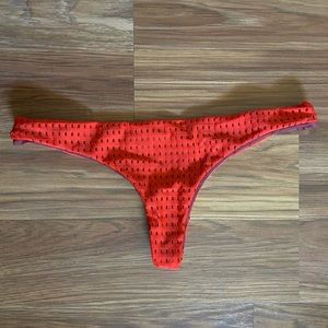 Acacia swimwear neon lava Ho’okipa bottoms